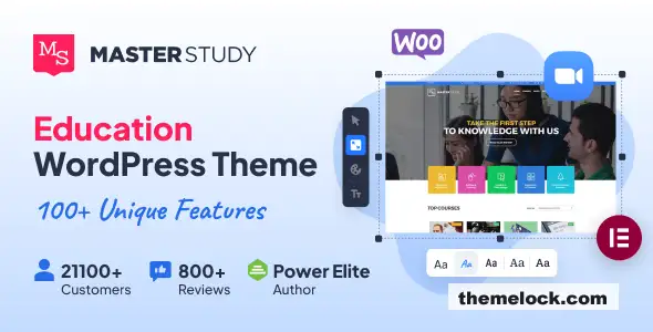 MasterStudy Education WordPress Theme Free Download (2026) – LMS Theme