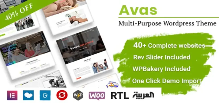 Avas Theme v6.9.12 Free Download (2026) – GPL + Virus Scan Verified