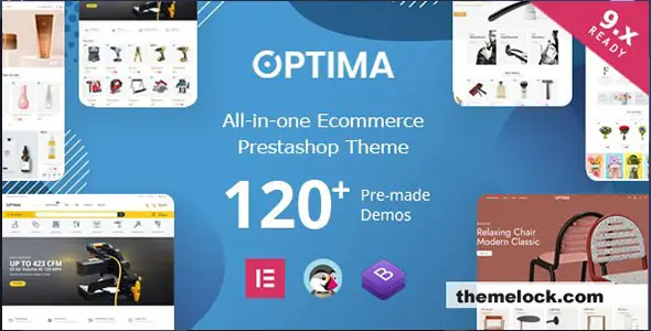 Optima Elementor v3.3.0: Multipurpose PrestaShop 8.x & 9.x Theme
